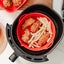 Cook Easy Collapsible Silicone Air Fryer Oven Microwave Liner Round Carousel 3