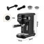 Espresso Coffee Machine Latter Cappuccino Maker 19 Bar Milk Frother Black Carousel 3