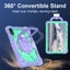 Tablet Case for Redmi Pad2 11In Shockproof Case with Strap-PurpleGreen Carousel 7