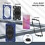 Tablet Case for Lenovo Tab One / K9 8.7 Inch with Strap-NavyBlueBlack Carousel 2