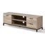 Artiss Tv Cabinet Entertainment Unit 132Cm Pine Tania Carousel 1