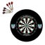 Pro Star Genuine Bristle Dart Board + New Zealand NZ Warriors NRL Surround + ... Carousel 1