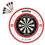 Pro Star Genuine Bristle Dart Board + Winmau Pro-Line Red 2.0 Surround + Darts Carousel 1