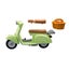Playmobil 1969 Vespa 150 Sprint Veloce, light green Carousel 4