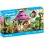 Playmobil Cozy Fairy Home with Golden Unicorn Carousel 1
