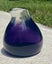 Heavy Hand-Blown Purple Art Glass Vase – Studio Glass (1kg) Carousel 1