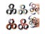 3Pcs Fidget Spinner Magnetic Ring Toys For Adult Kids Anxiety Stress Relief Carousel 1