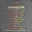 Counting Crows Black Tour Merchandise T-Shirt Top Rock Alt Music Mens XL Band Carousel 5