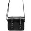 Dr Martens 7 Inch HDW Hardware Leather Cross Body Satchel Black Carousel 3