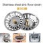 Stainless Steel Kitchen Sink Drain Strainer Waste Plug Sink Filter Carousel 7