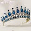 Rhinestone Princess Tiara Crystal Crown Royal Queen Headpiece for Women Ide Carousel 3