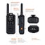 ECOXGEAR ECOXTALK EXG200-2PK UHF 2Watt CB Handheld 2-Way Radio Walkie Talkie Carousel 2