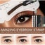 Eyebrow Stamp Eye Brow Shapeing Stencil Kit Carousel 6