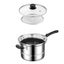 Pots and Pans Set,Pots and Pans,Multipurpose Stainless Steel Saucepan Stain Carousel 4