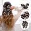 2PCS Leopard print Hair Bows for Women Big Ribbon Bows for Hair Long Tail B Carousel 3