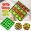 Food Prep Grid Tray for Cherry Tomatoes and Grapes, 16-Compartment Fruit Sl Carousel 1