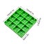 Food Prep Grid Tray for Cherry Tomatoes and Grapes, 16-Compartment Fruit Sl Carousel 3