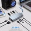 USB C Multiport Hub, 11 in 1 Docking Station with 4K HDMI, VGA, 1000 RJ45 E Carousel 2