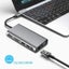 USB C Hub, 12-in-1 USB C Hub Multiport Adapter, with 4K HDMI, USB-C and 5-S Carousel 5