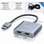 Displayport to Dual HDMI Adapter 4K60Hz for PC Laptop Graphics Card DP 1.2 Carousel 6