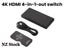 HDMI Switcher 4 in 1 out Carousel 1