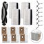 Replacement for iHome for Nova S1 Pro iHRVS1PRO-3BLK Main Brush Side Brush Carousel 2