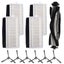 Replacement for iHome for Nova S1 Pro iHRVS1PRO-3BLK Main Brush Side Brush Carousel 3