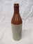 * BT2 6058 - Old New Zealand Stoneware Ginger Beer Bottle - CL Innes Hamilton Carousel 5