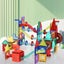 Kids Magnetic Tiles Blocks Dinosaur Carousel 7
