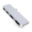HyperDrive Type-C to HDMI USB-A USB-C 3.5mm Adapter Hub for Surface Go Silver Carousel 1