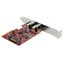 Star Tech Dual Port 10Gbps Speed USB-C 2 Ports PCI Express PC Expansion Card Carousel 2