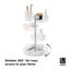 Umbra 35cm Pirouette Bathroom Cosmetic Makeup Organiser Spin Rotate Stand CLR Carousel 3