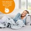 Beurer HD75G-NORDIC Cosy Electric Heated Heating Cuddly Throw Fleece Blanket GRY Carousel 4