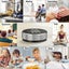 Sansai LED Digital Timer Alarm Brightness Volume Adjustable Sleep Cooking Black Carousel 3