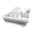 Collapsible Portable Drying Drainer Dish Rack Cup Plate Mug Space Saving Cutlery Carousel 1