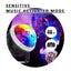 Sansai Mini 10cm RGB Rotating LED Party Light w Remote Indoor USB Powered 5V Carousel 5
