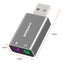 Mbeat ToughLink 3.3cm USB Male To Audio Microphone Female Adapter For PC Laptop Carousel 6