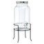 Lemon & Lime 5.5L Glass Beverage Juice Drink Water Tea Diffuser Stand Dispenser Carousel 1