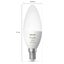 Philips 5.3W Hue White Color Dimmable Globe LED Light Bulb E14 Bluetooth Control Carousel 3
