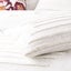 Renee Taylor Classic Double Bed Quilt Cover Cotton Vintage Washed Tufted White Carousel 3