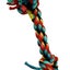 Paw Play 21cm Stretch Bone Rope Cotton Knots Braided Teeth Clean Tug War Dog Toy Carousel 3