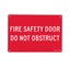 Fire Safety Door 450x300mm Safety Sign Polypropylene Wall Door Mountable Carousel 1