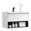Fremont Wall Vanity with Arc Top 800mm - White Glossy Carousel 2