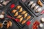 3Pcs Nonstick Kitchen Oven Baking Pans Set Carbon Steel Bakeware for Oven Carousel 7