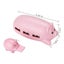 Cute USB 2.0 Hub Mummy Pig USB Hub With 3 Pig Decorative Covers Great Pig L Carousel 6