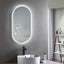 Vogue Frameless LED Mirror Oval - 500mm x 900mm Carousel 2