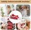Christmas Sleigh Dog Bed, Funny Santa Sleigh Pet Warm Bed, Removable & Wash Carousel 6
