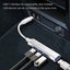 USB C Hub USB C Adapter 4 in 1 Typ C Hub USB C Auf USB Ultra D¨ann USB Hub A Carousel 5