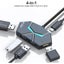 USB hub, multi-port USB hub, USB extender with extra power ports for laptop Carousel 2