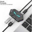 USB hub, multi-port USB hub, USB extender with extra power ports for laptop Carousel 4